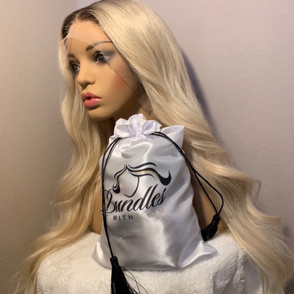 Beautiful Custom Color Blonde/Brown  Lace Frontal Wig